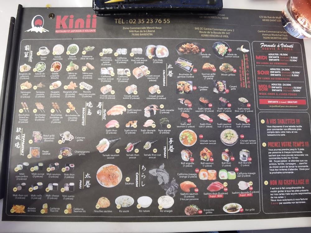 kinii - Menu Image 3